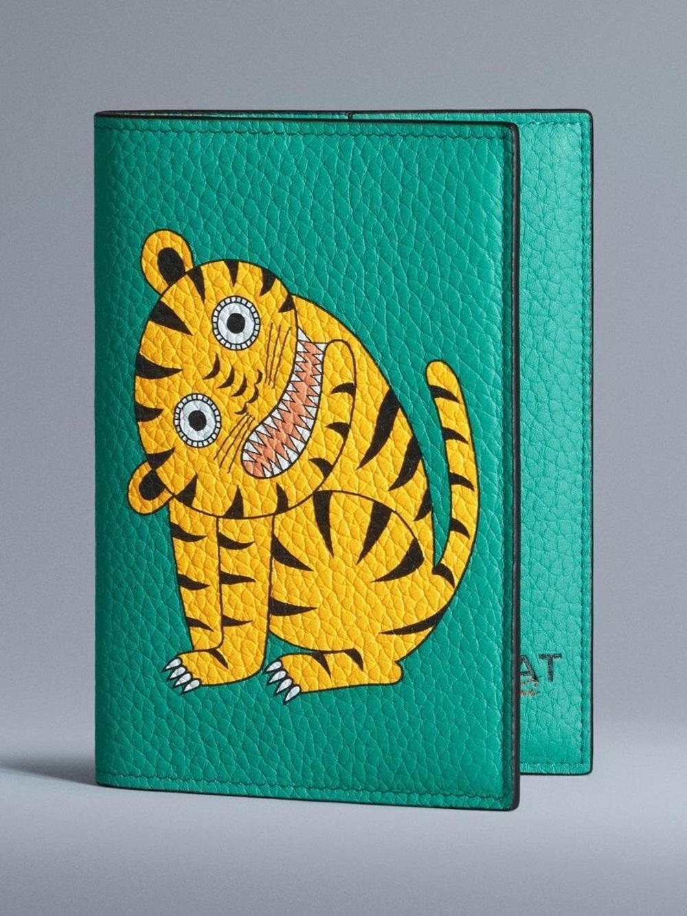 Moynat Passport Holder Tiger